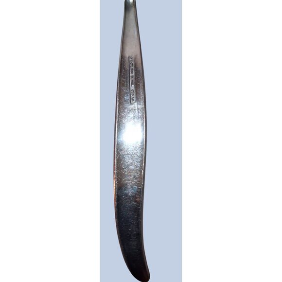 Slotted Stainless Steel Atomic Serving Spoon Star Design Handle Mcm - Picture 4 of 9